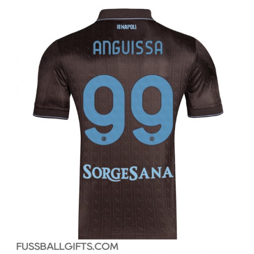 SSC Napoli Frank Anguissa #99 Fußballbekleidung 3rd trikot 2025-26 Kurzarm